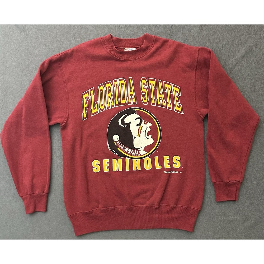 Vintage FSU Seminoles Crew Neck Sweatshirt Made In The USA Hanes